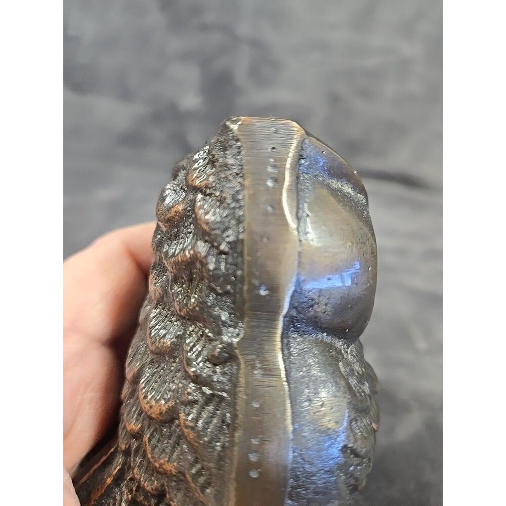 Owl Figurine Paperweight Two's Company Metal Bronze Bird SEEN ON YOUNG SHELDON - Picture 8 of 11